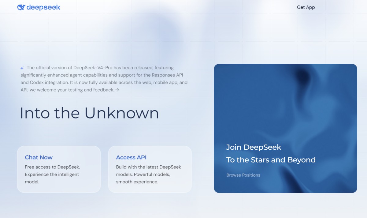 DeepSeek preview