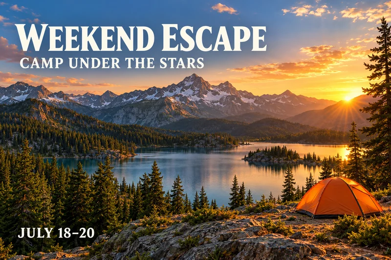 Original: WEEKEND ESCAPE