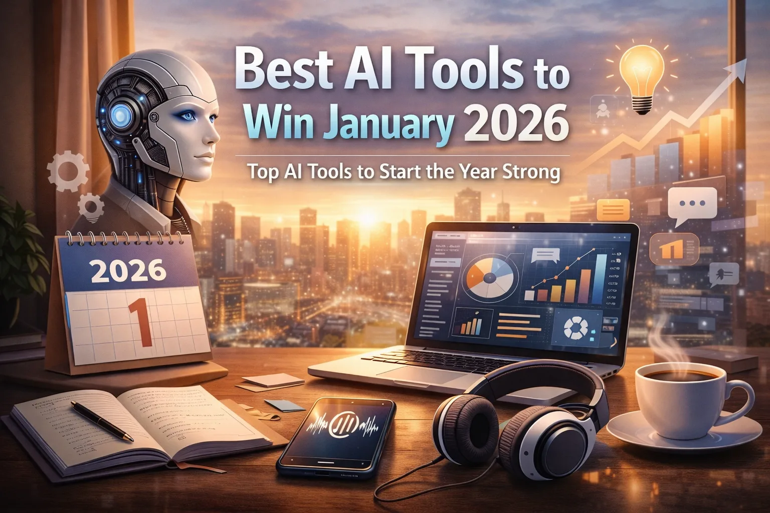 Die besten KI-Tools für einen starken Start ins Jahr 2026