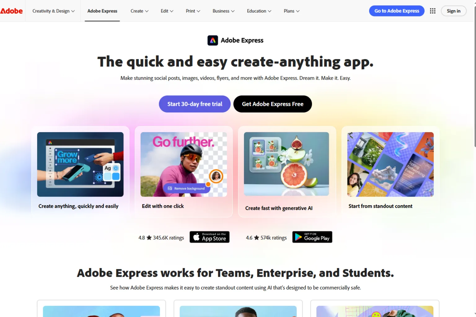 adobe express