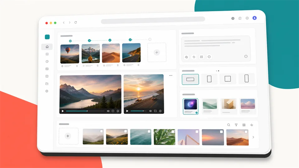 Adobe Firefly image to video AI interface