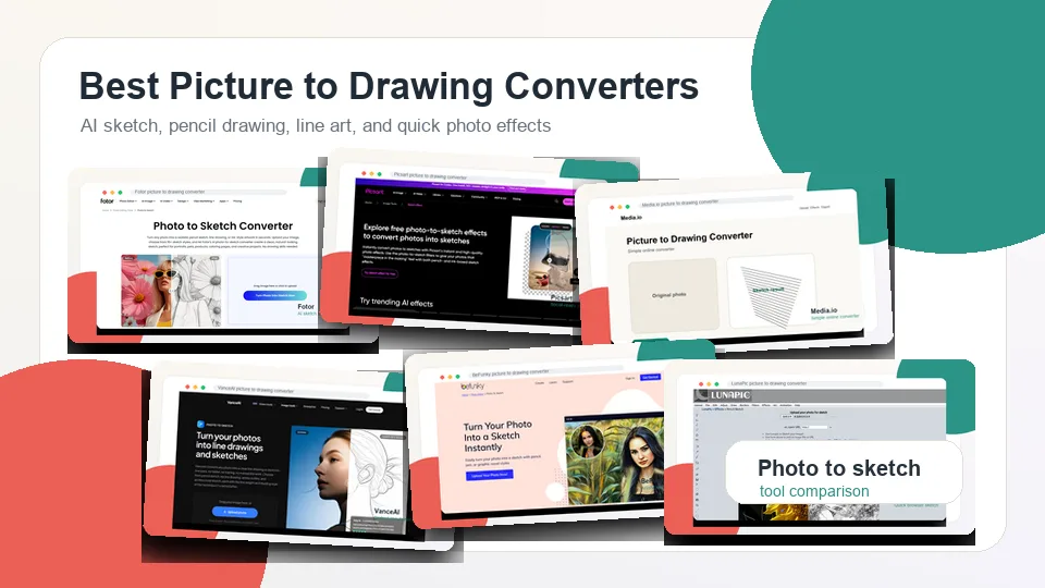 Best 6 Picture to Drawing Converters
