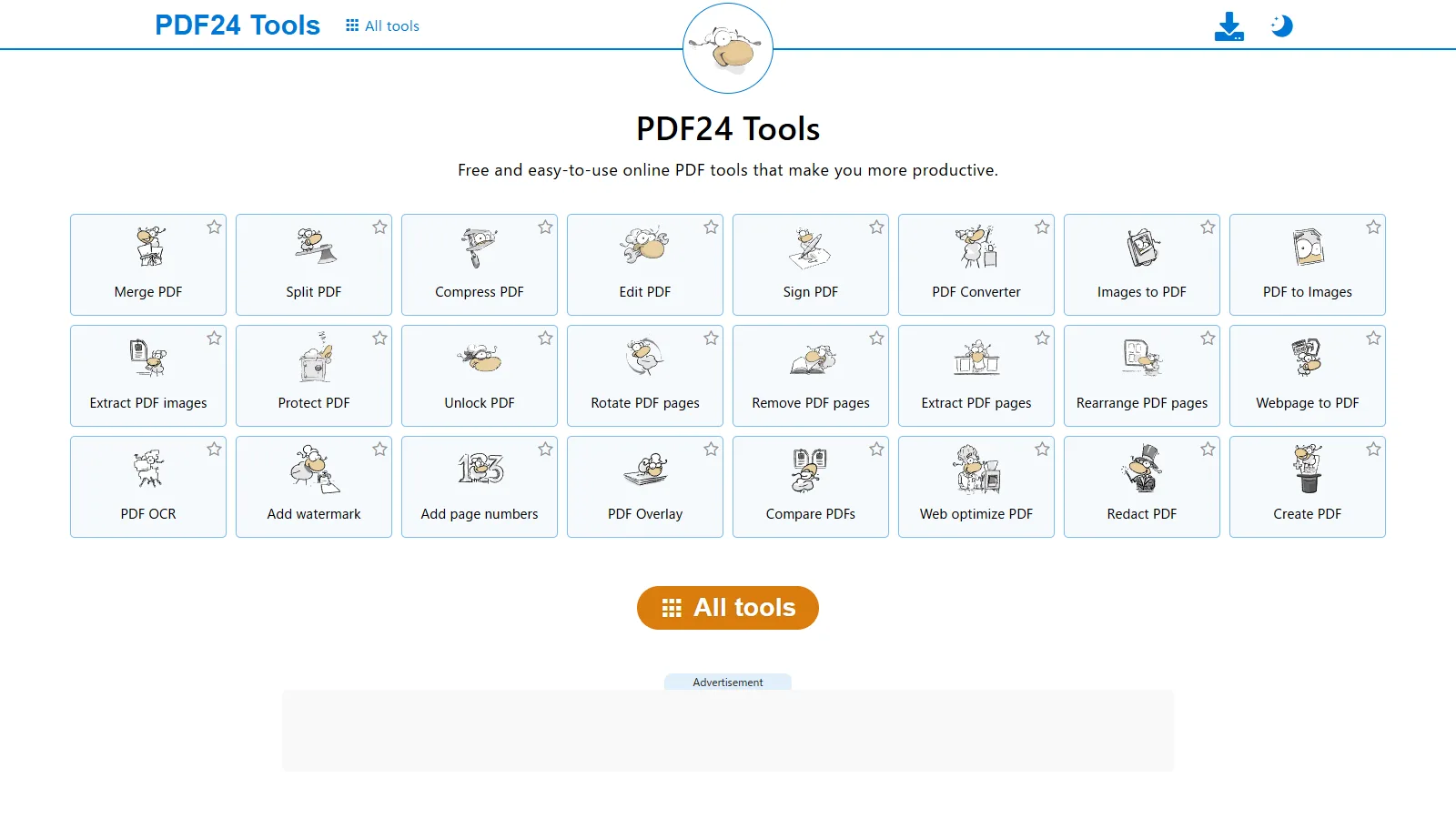 PDF24 Tools screenshot