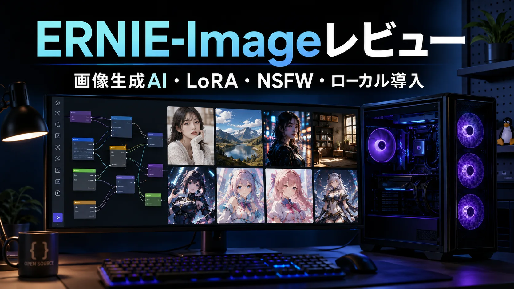 ERNIE-Imageレビューの封面画像