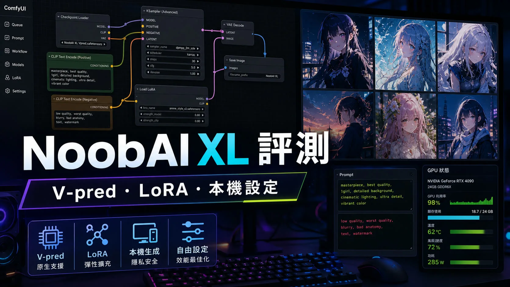 NoobAI XL 評測封面圖