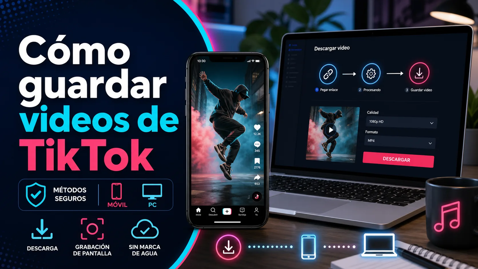 Cómo guardar videos de TikTok