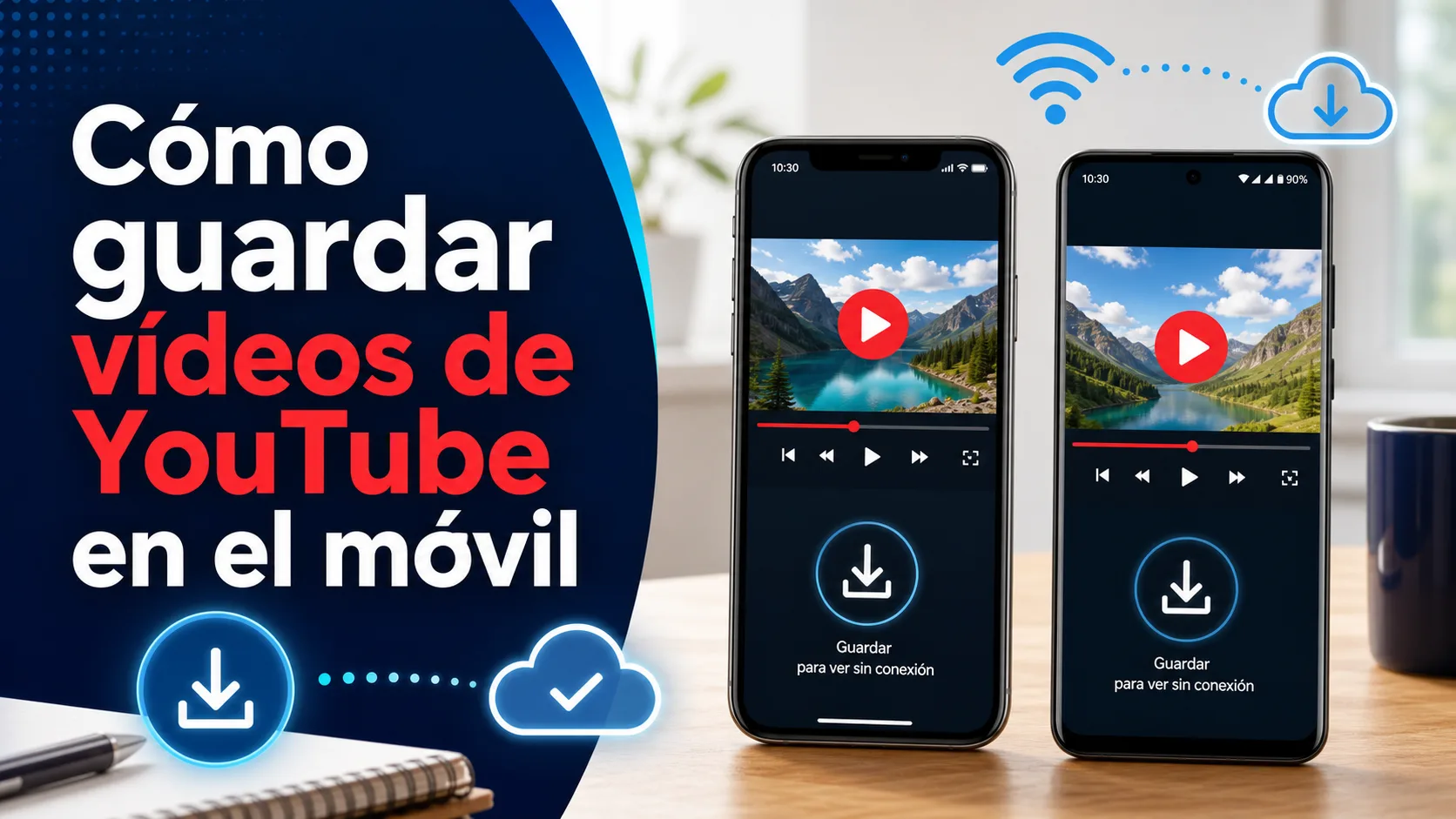 Guardar videos de YouTube en el móvil