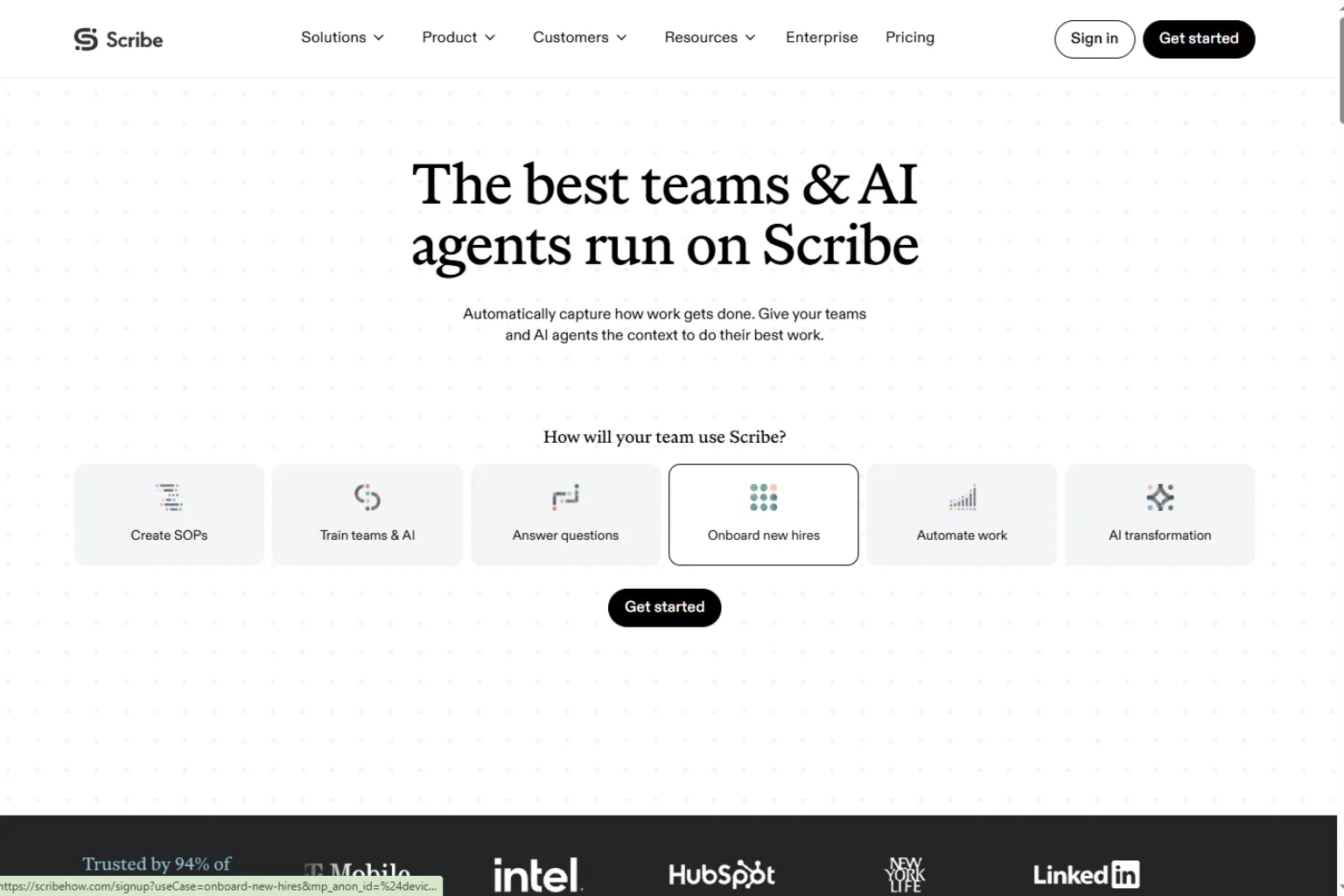 scribe