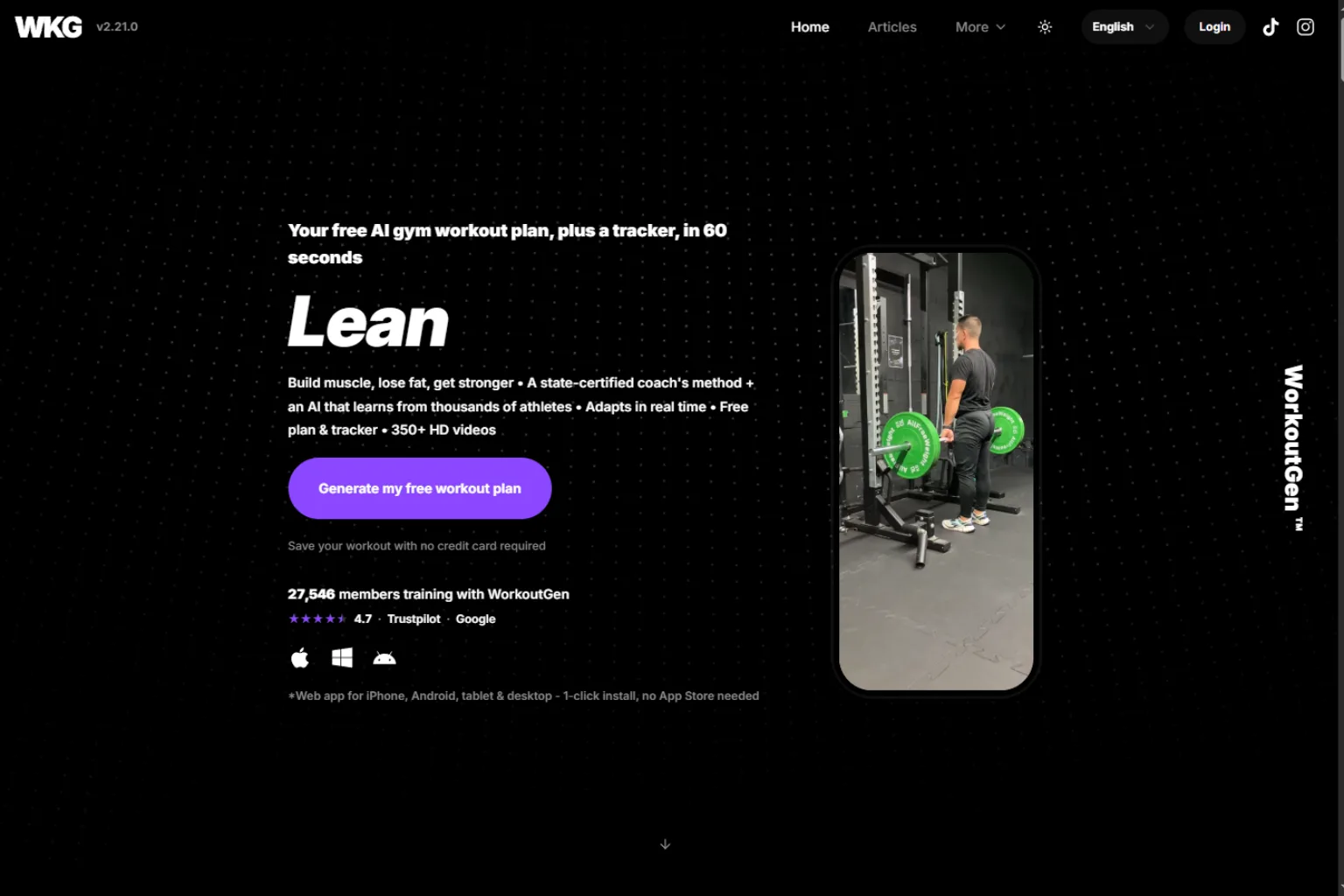 workoutgen