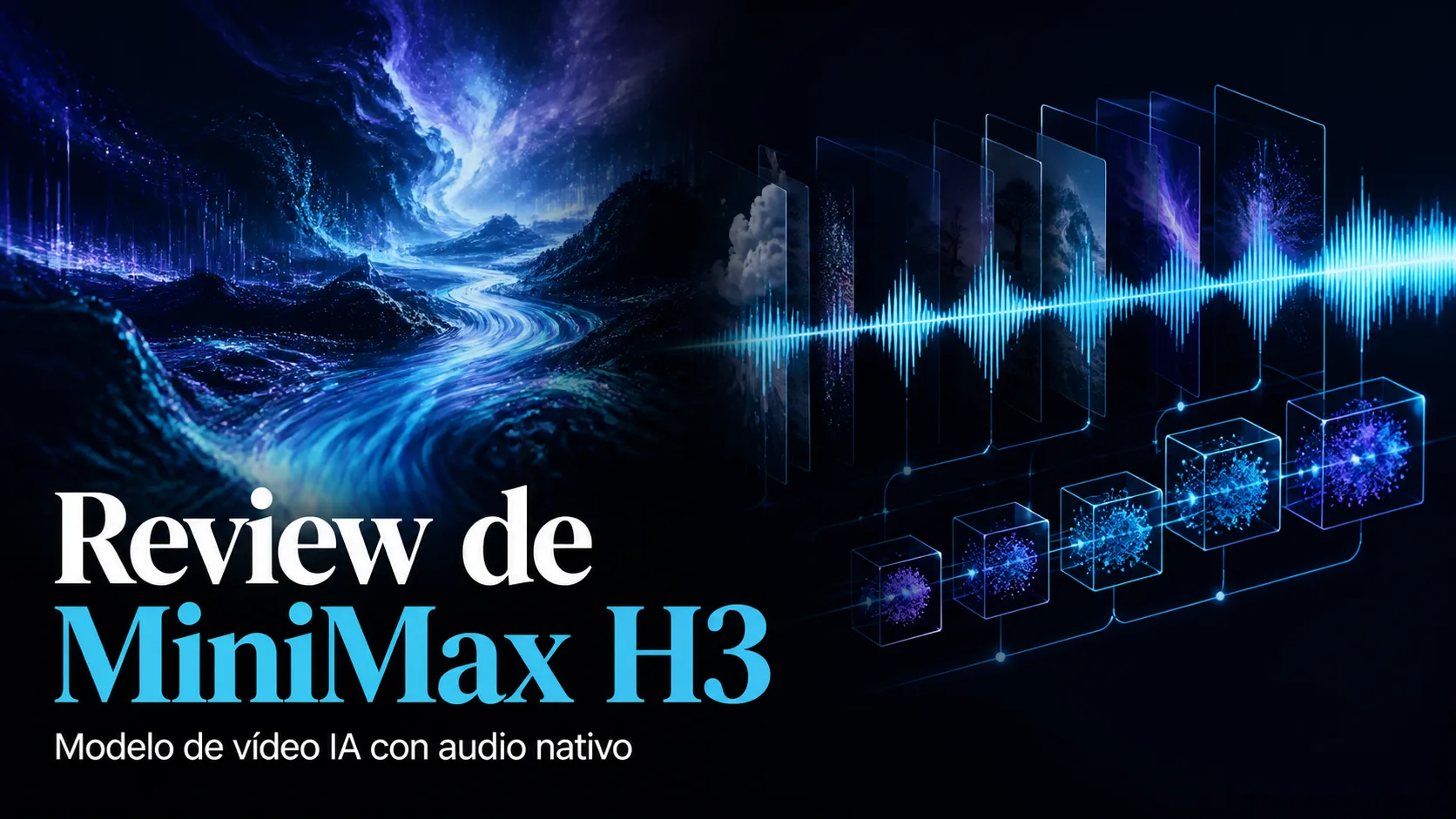 Review de MiniMax H3: modelo de vídeo IA de pesos abiertos con audio nativo