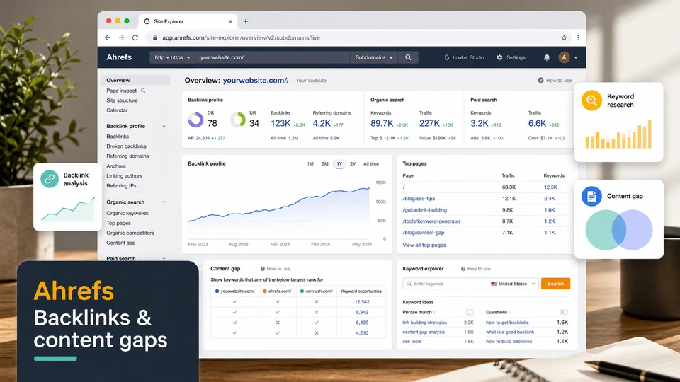 Ahrefs SEO tool