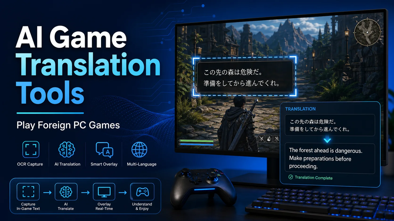 Best AI Game Translation Tools for PC Games and Visual Novels