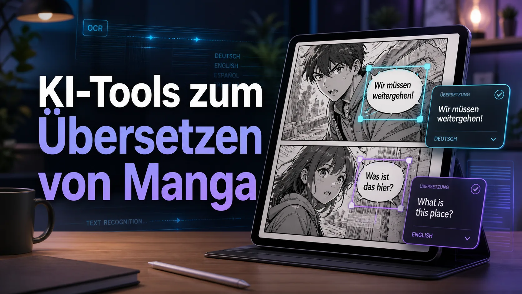 Beste KI-Tools zum Übersetzen von Manga und Webtoons