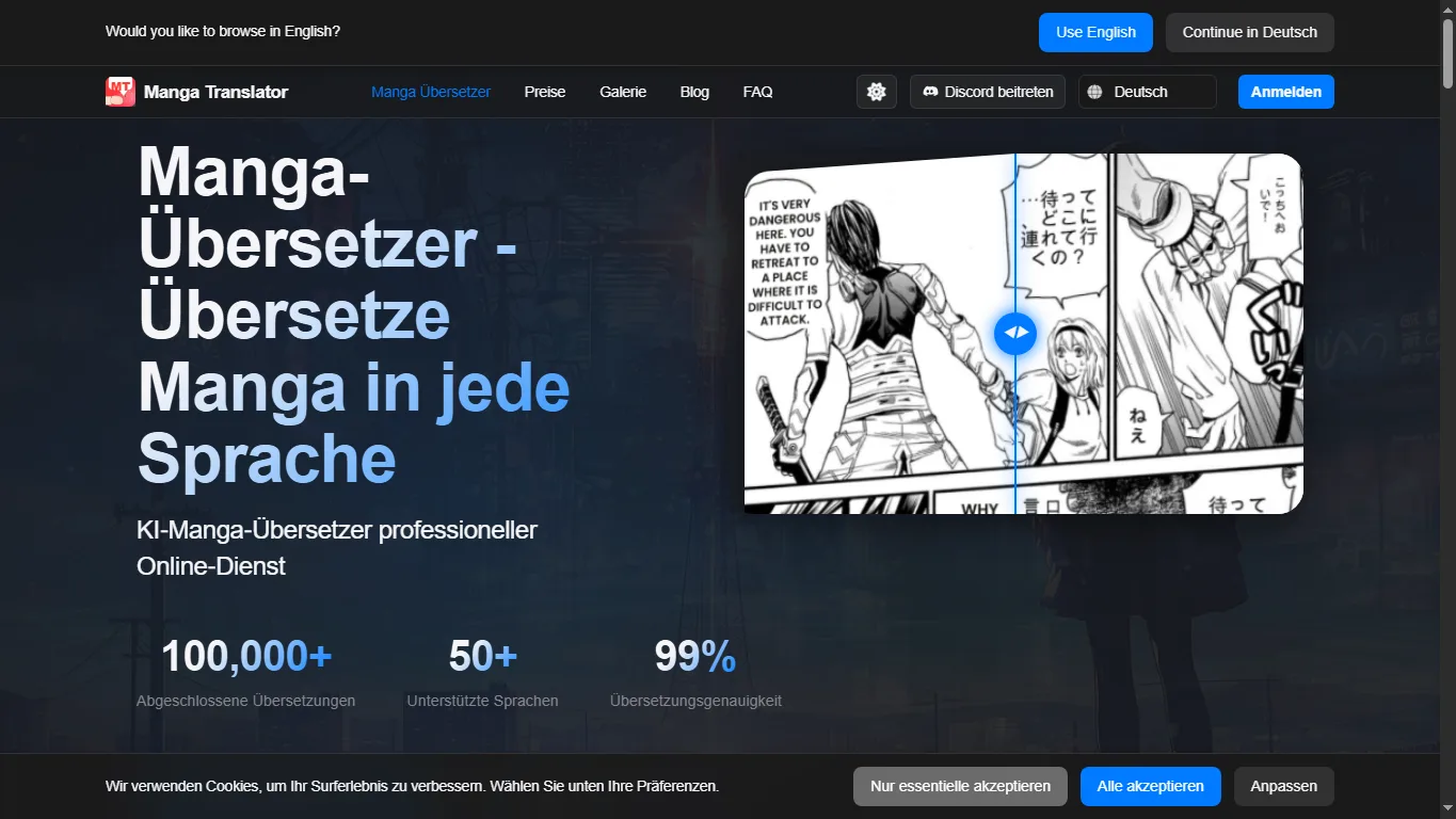 Manga Translator screenshot