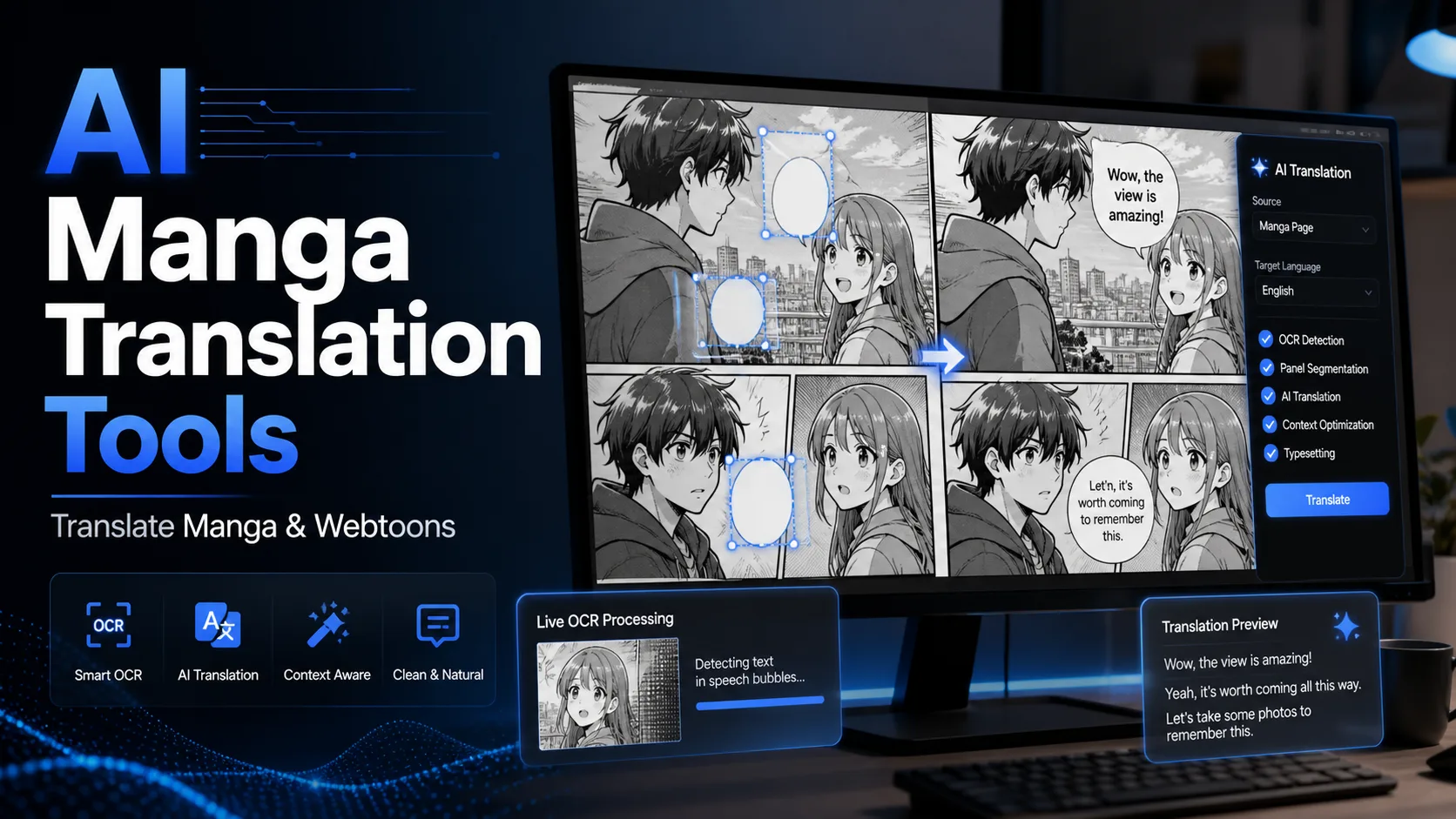 Best AI Manga Translation Tools for Manga and Webtoons