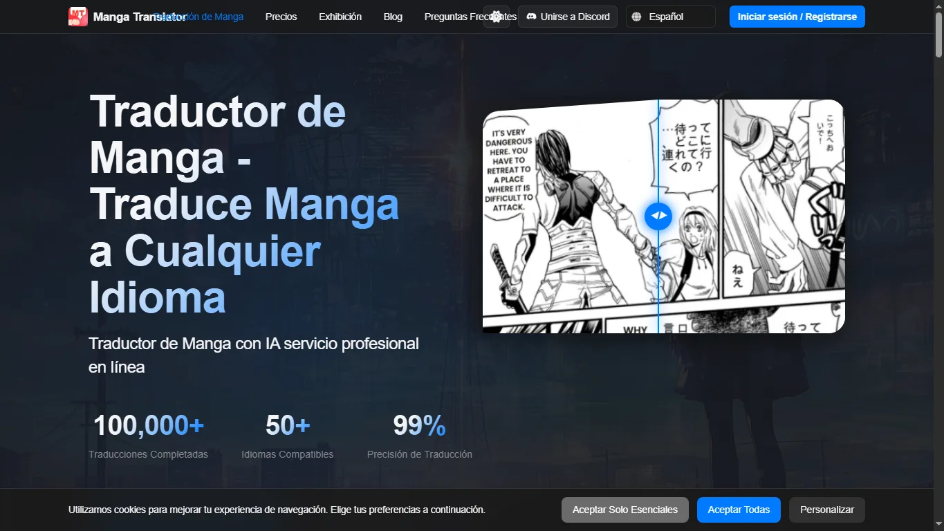 Manga Translator screenshot