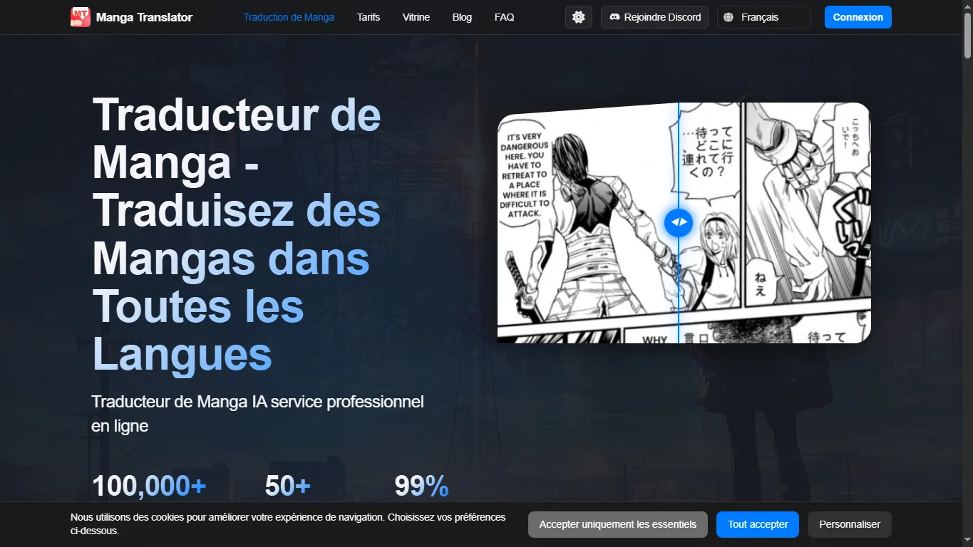 Manga Translator screenshot