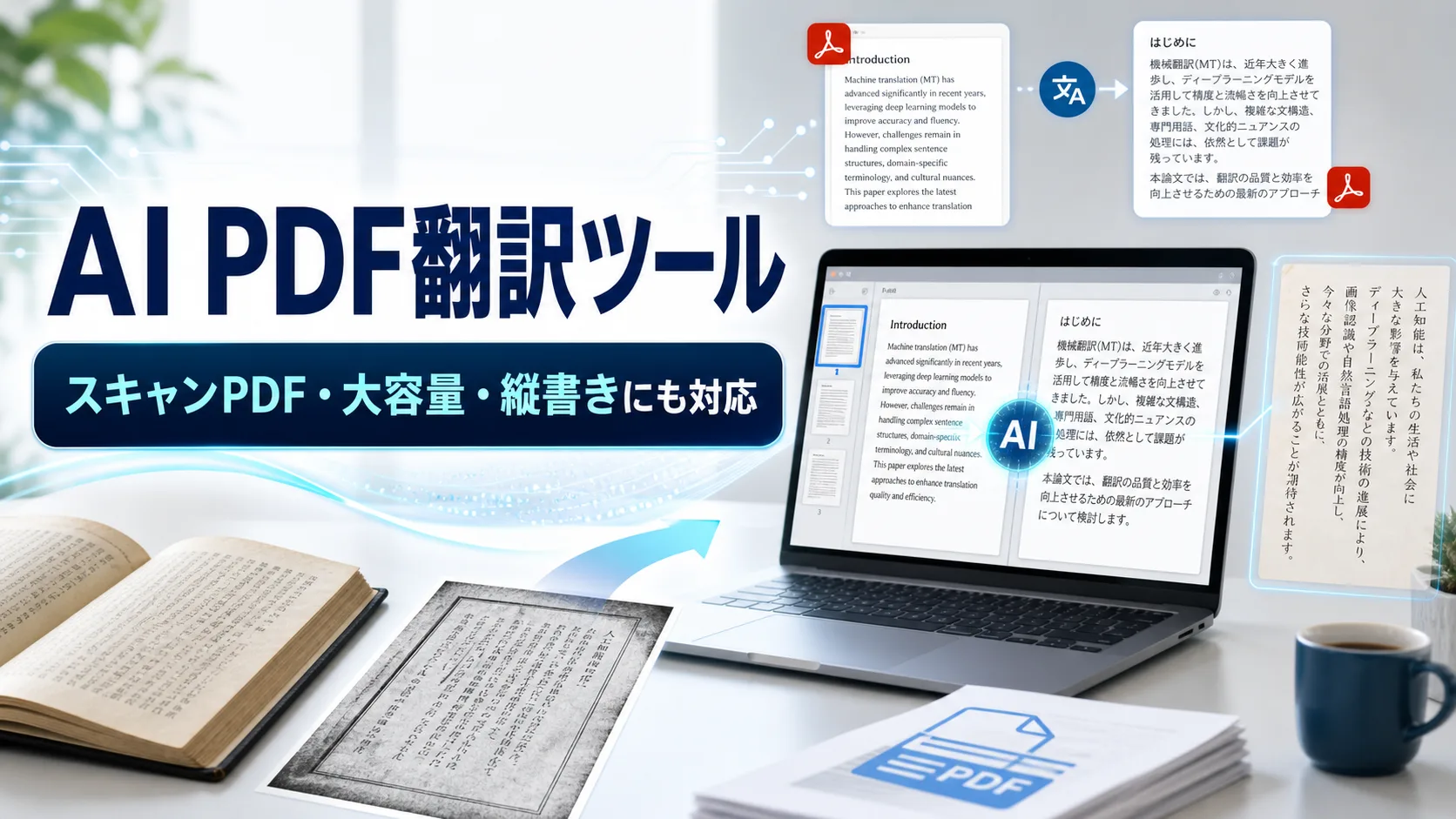 AI PDF翻訳ツールのアイキャッチ画像