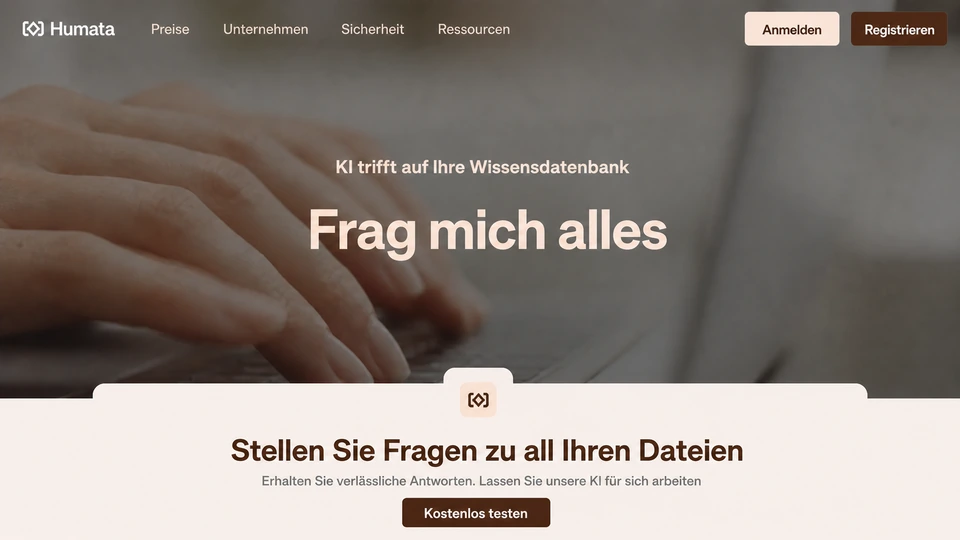 Humata für umfangreiche technische Dokumente