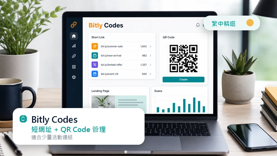 Bitly 免費 QR Code 產生器