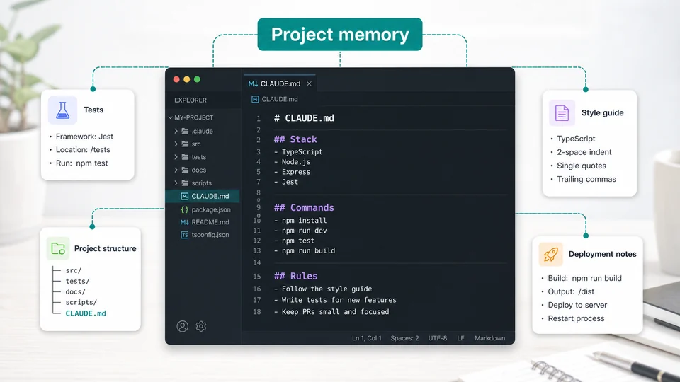 CLAUDE.md project memory