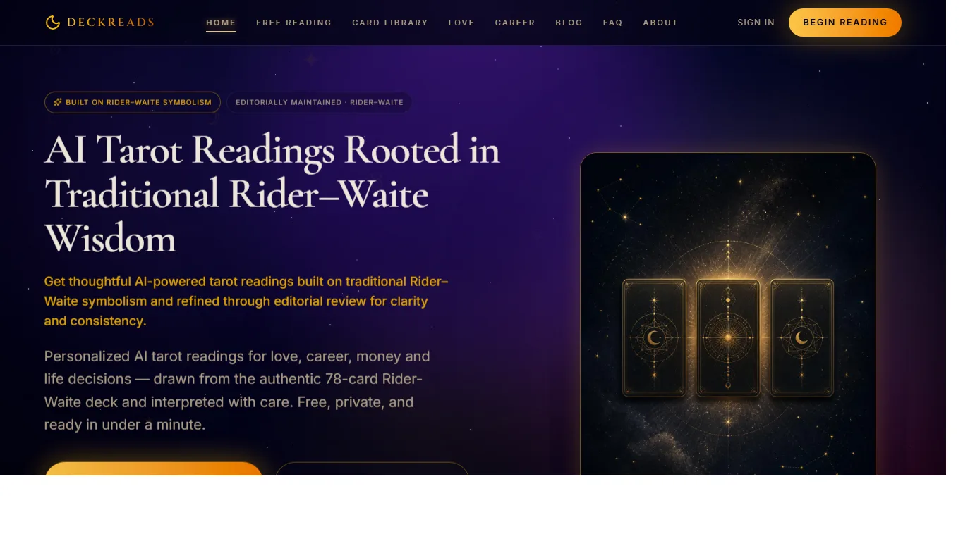 Captura de pantalla de DeckReads