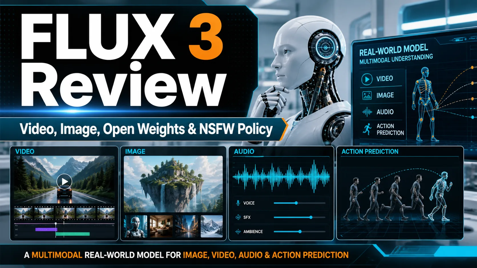 FLUX 3 Review: Video, Image, Open Weights and NSFW Policy