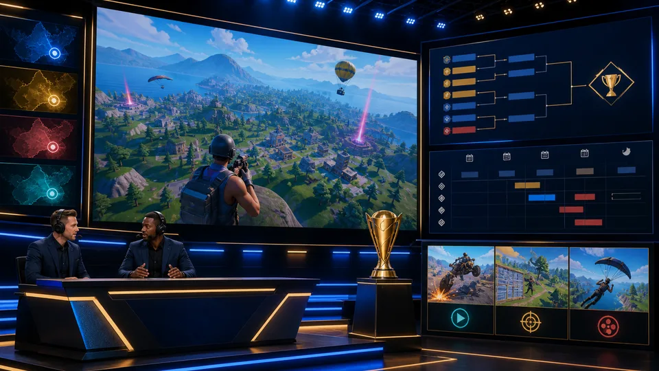 Watch official Fortnite competitive tournaments