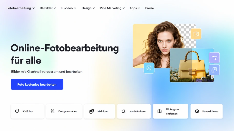 Fotor mit deutscher Online-Fotobearbeitung