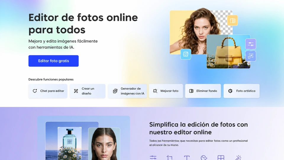 Fotor para editar imágenes y carteles