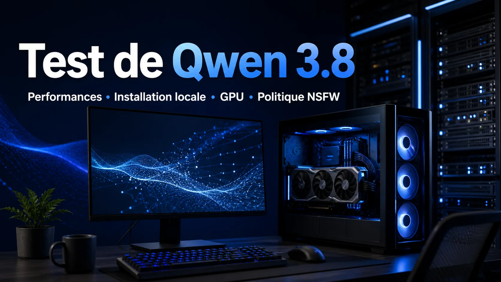 Test de Qwen 3.8 : performances, installation locale, GPU et politique NSFW
