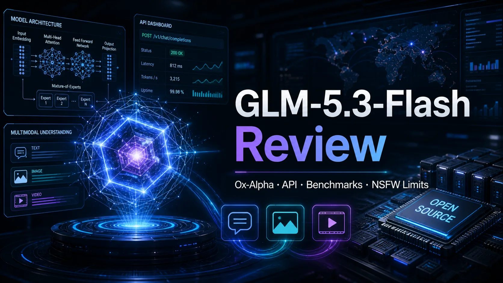 GLM-5.3-Flash Review: Ox-Alpha, API Access, Benchmarks, and NSFW Limits