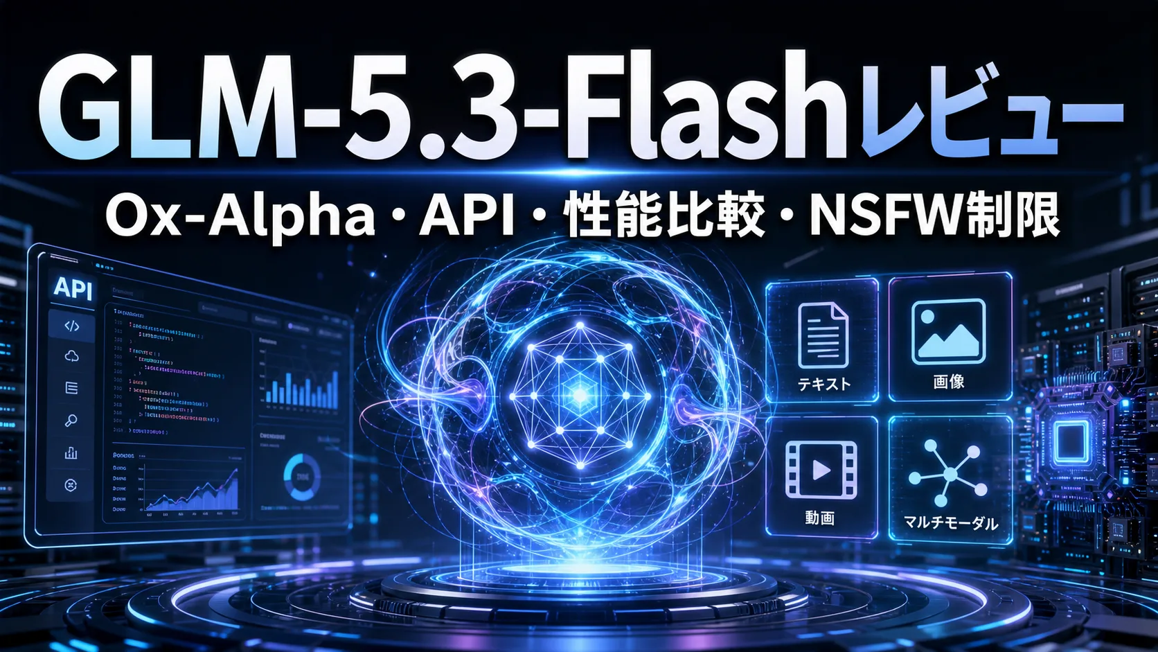 GLM-5.3-Flashレビュー｜Ox-Alpha、API、性能比較、NSFW制限まで解説
