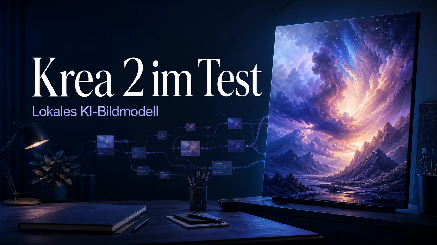 Krea 2 im Test: lokales KI-Bildmodell mit Raw und Turbo