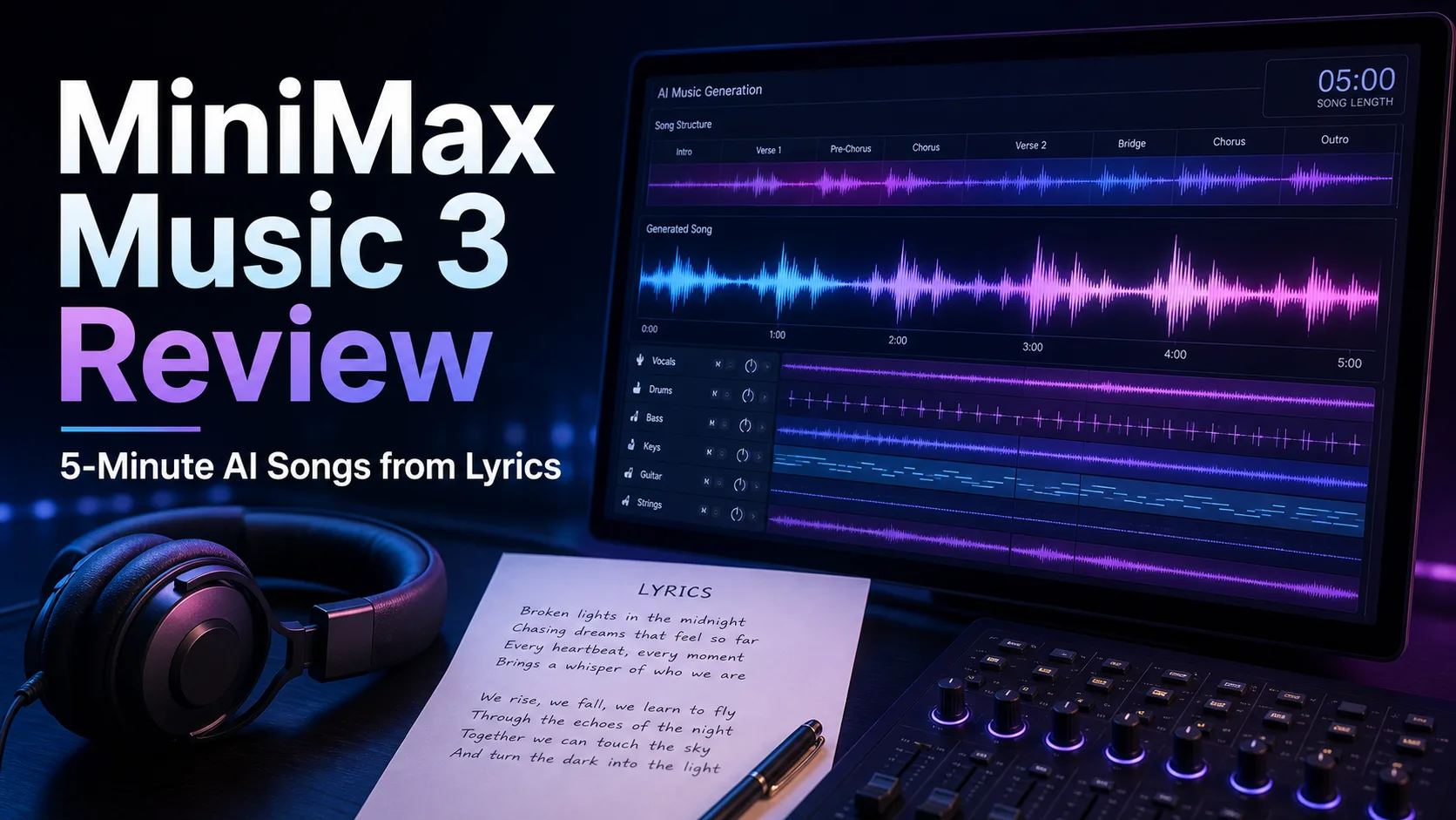 MiniMax-Music3 Review open-weight AI music model for 5-minute songs