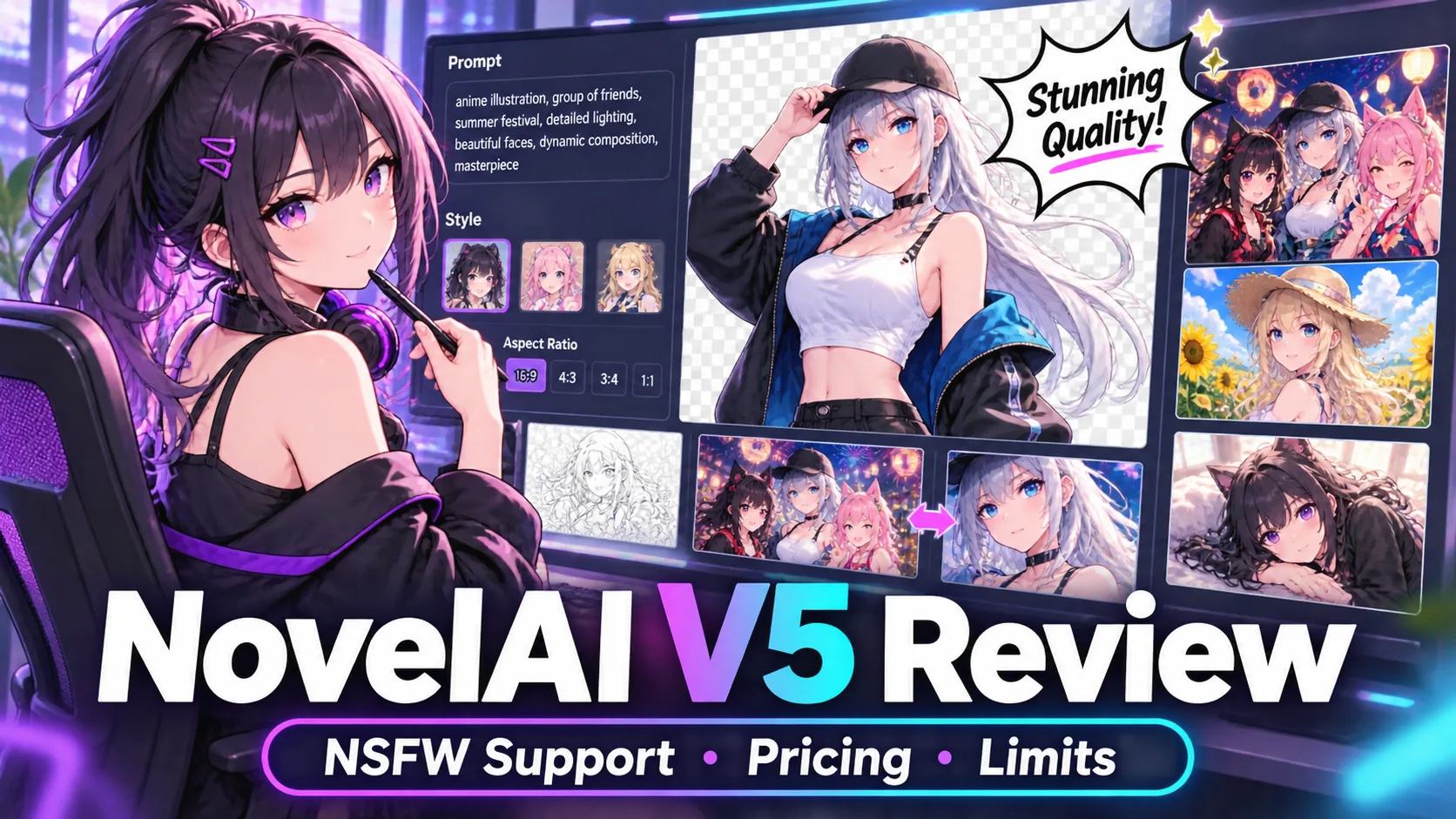 NovelAI V5 Review cover image