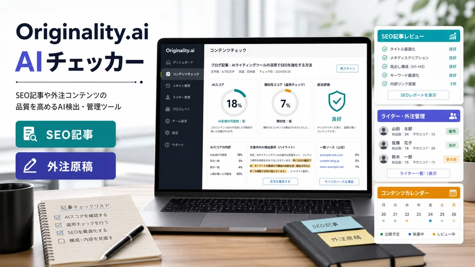 Originality.ai AIチェッカー