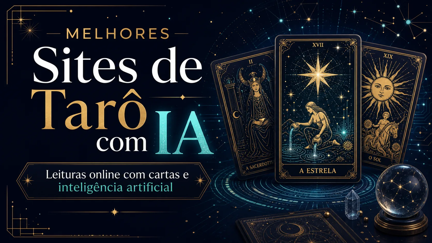 Melhores Sites de Tarô com IA para leituras online