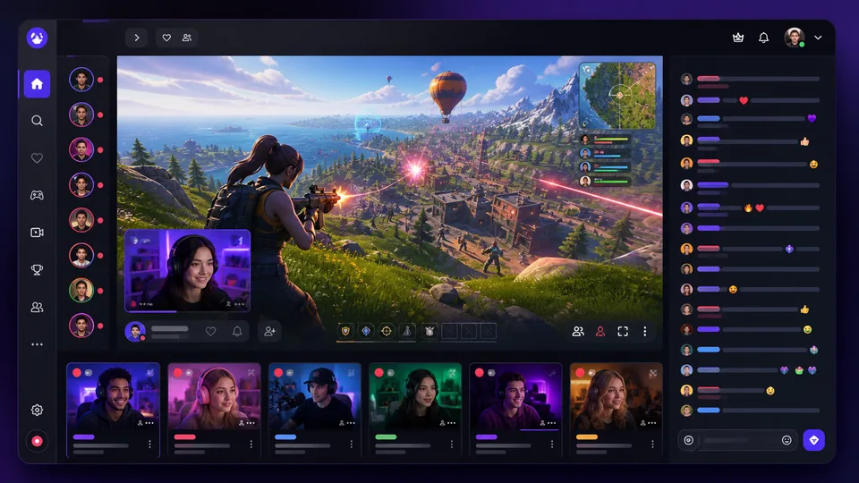 Browse Fortnite livestreams and creators on Twitch