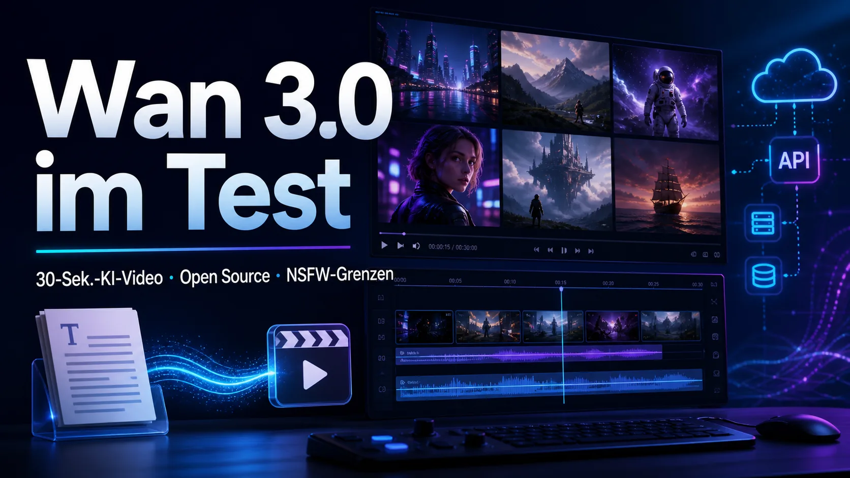 Wan 3.0 im Test: 30-Sek.-KI-Video, Open Source und NSFW-Grenzen