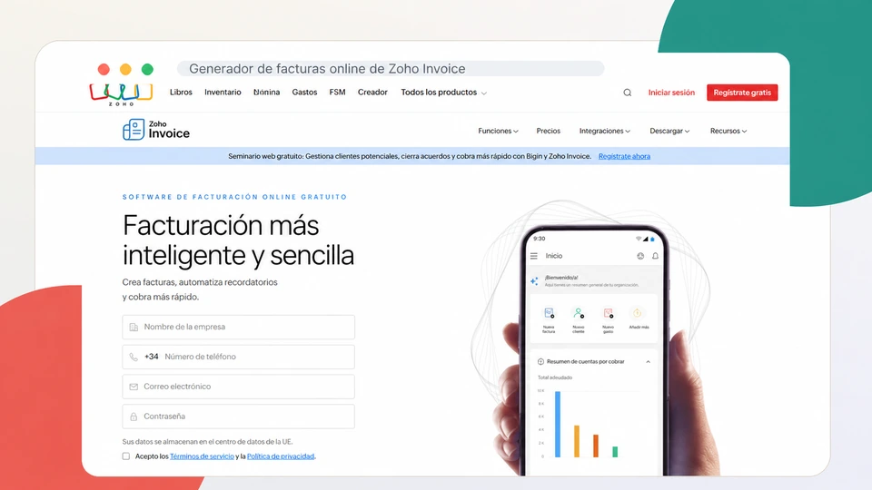 Zoho Invoice en español