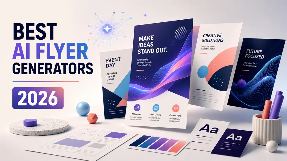 5 Best AI Flyer Generators in 2026: Features, Pros & Cons