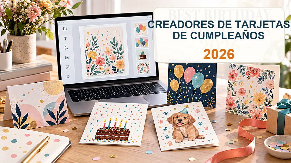 Los 5 mejores creadores de tarjetas de cumpleaños de 2026