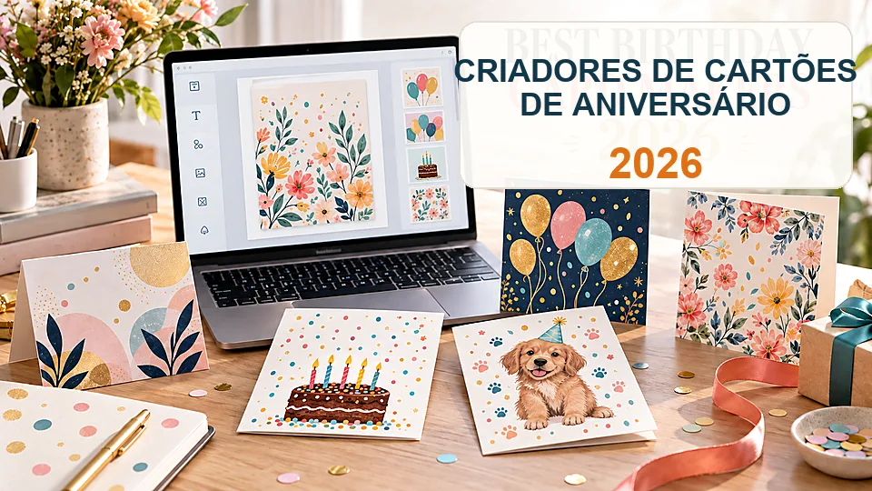 Os 5 melhores criadores de cartões de aniversário de 2026