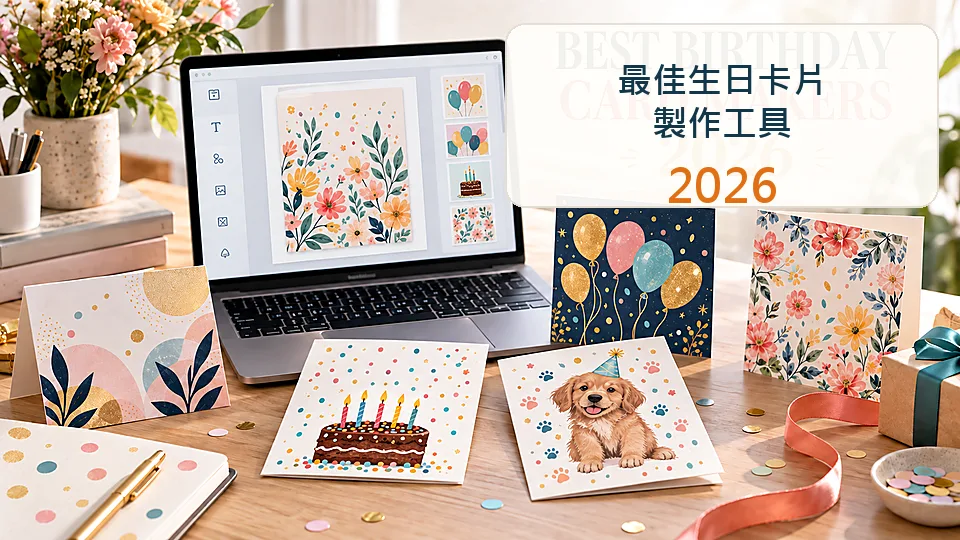 2026 年最佳生日卡片製作工具
