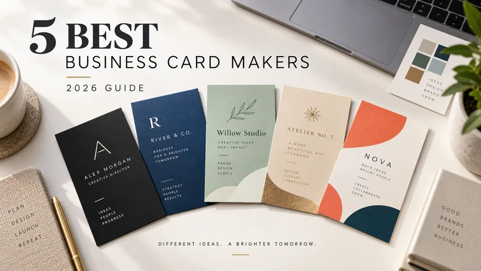 5 Best Business Card Makers in 2026