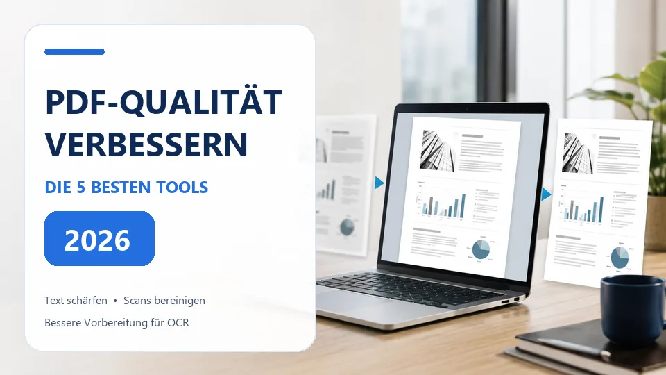 Die 5 besten PDF-Optimierer für bessere PDF-Qualität 2026