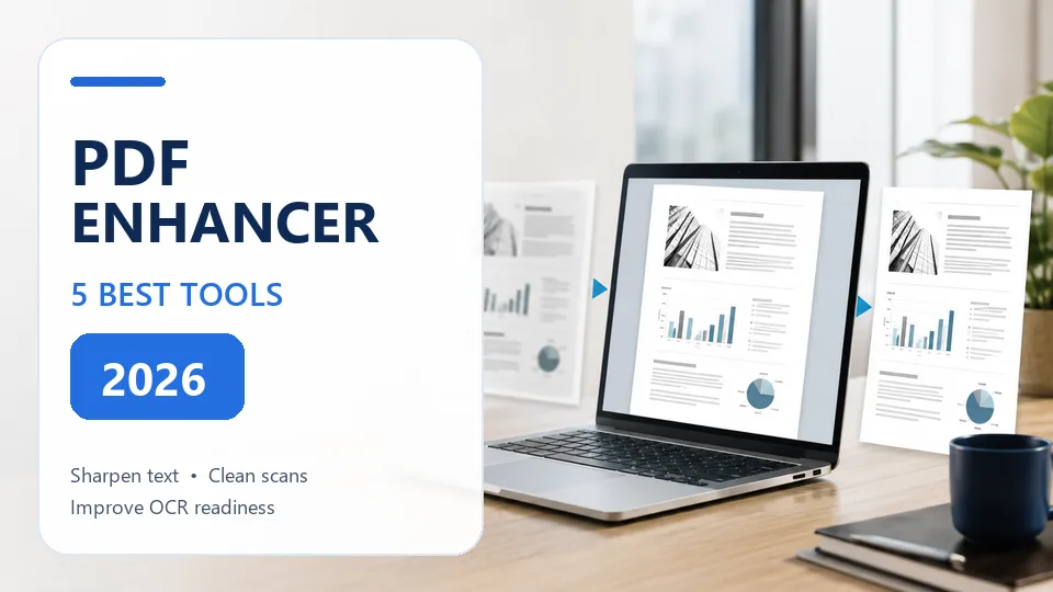 Five best PDF enhancer tools to improve PDF quality in 2026