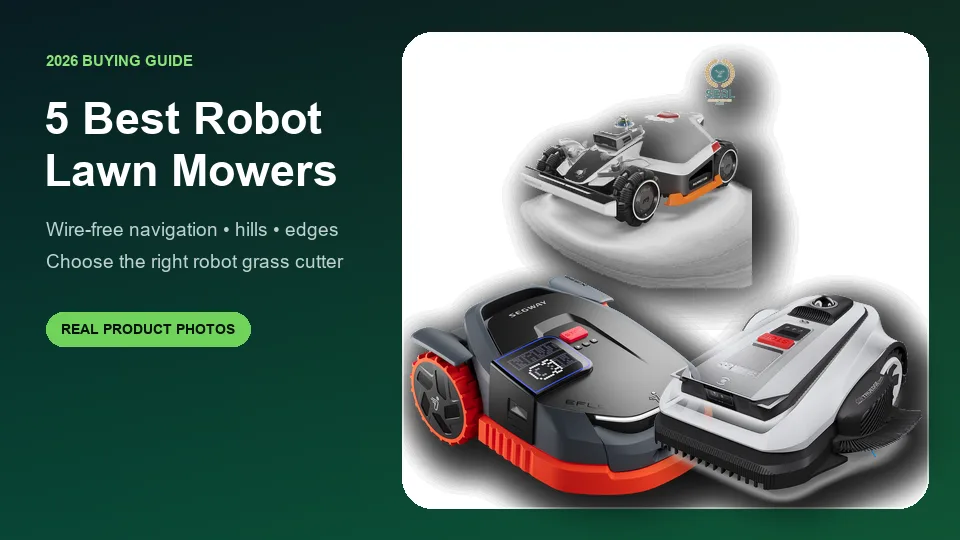 5 Best Robot Lawn Mowers in 2026
