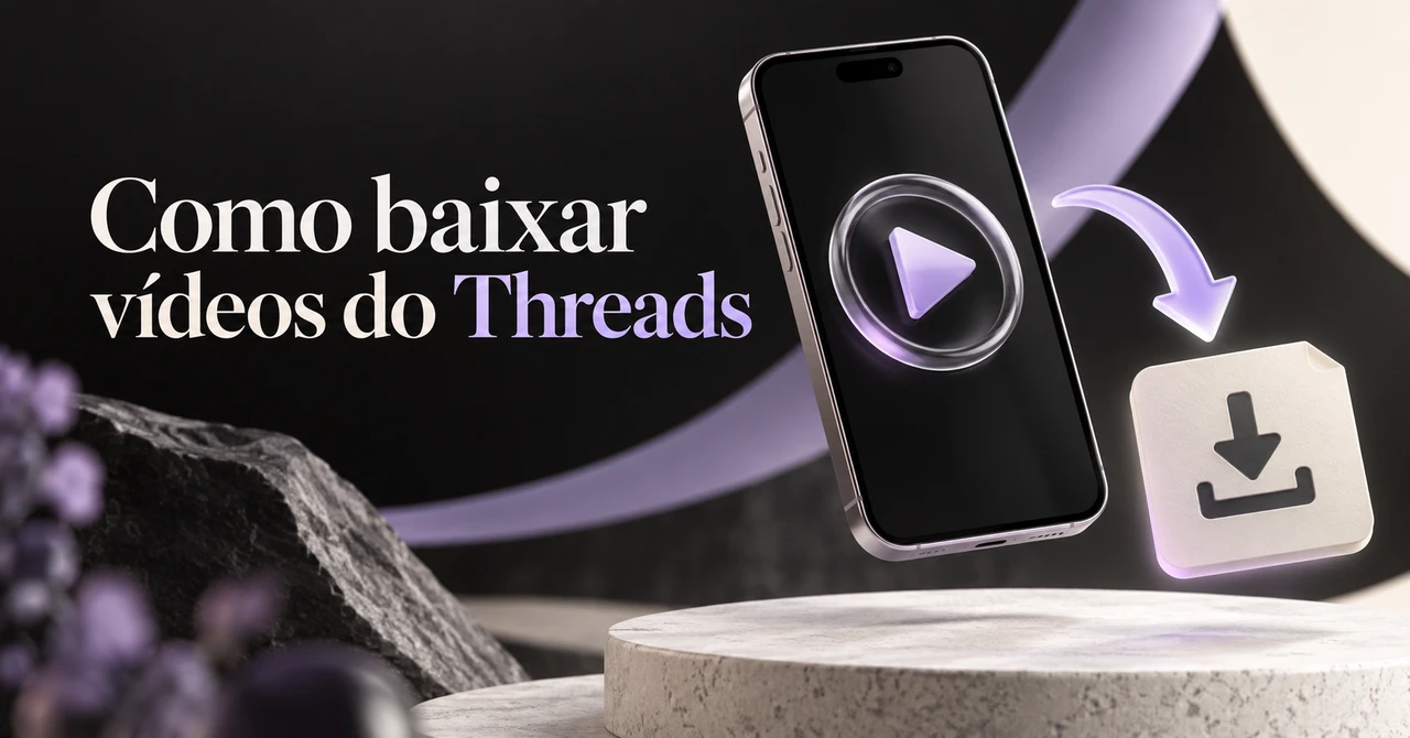 Como baixar vídeos do Threads no iPhone, Android e PC